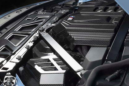 Dinan カーボンエンジンカバー (Gloss) - 2021-2026 BMW M2/M3/M4