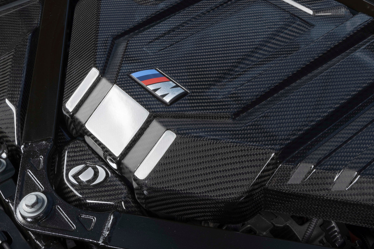 Dinan カーボンエンジンカバー (Gloss) - 2021-2026 BMW M2/M3/M4