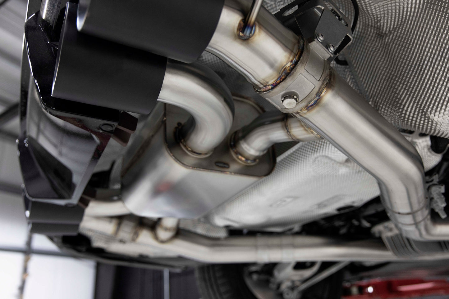 Dinan アクスルバックエキゾースト - 2021-2026 BMW M3/M4 (Polished)