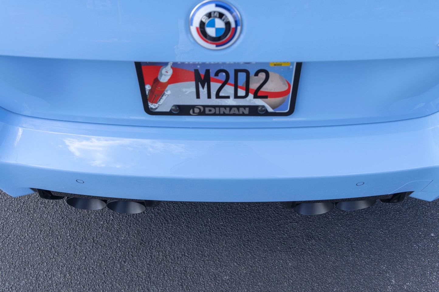 Dinan アクスルバックエキゾースト - 2023-2026 BMW M2 (Polished)