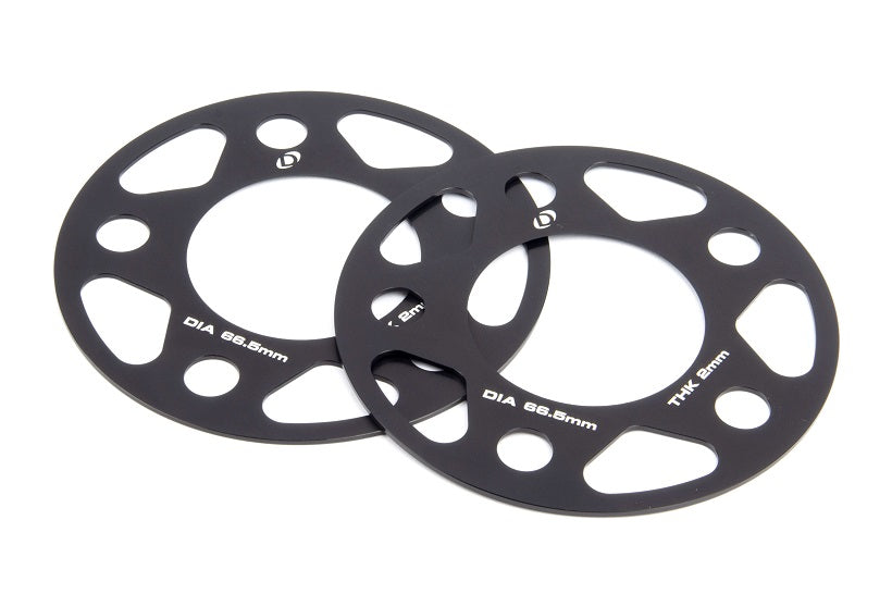 Dinan ホイールスペーサー 5x112 - 66.5mm - 2mm