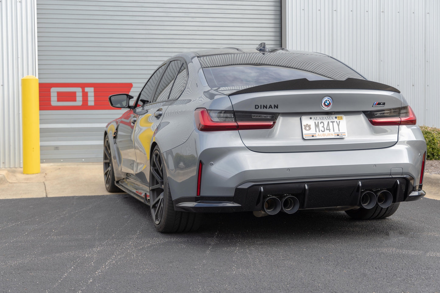 Dinan アクスルバックエキゾースト - 2021-2026 BMW M3/M4 (Polished)