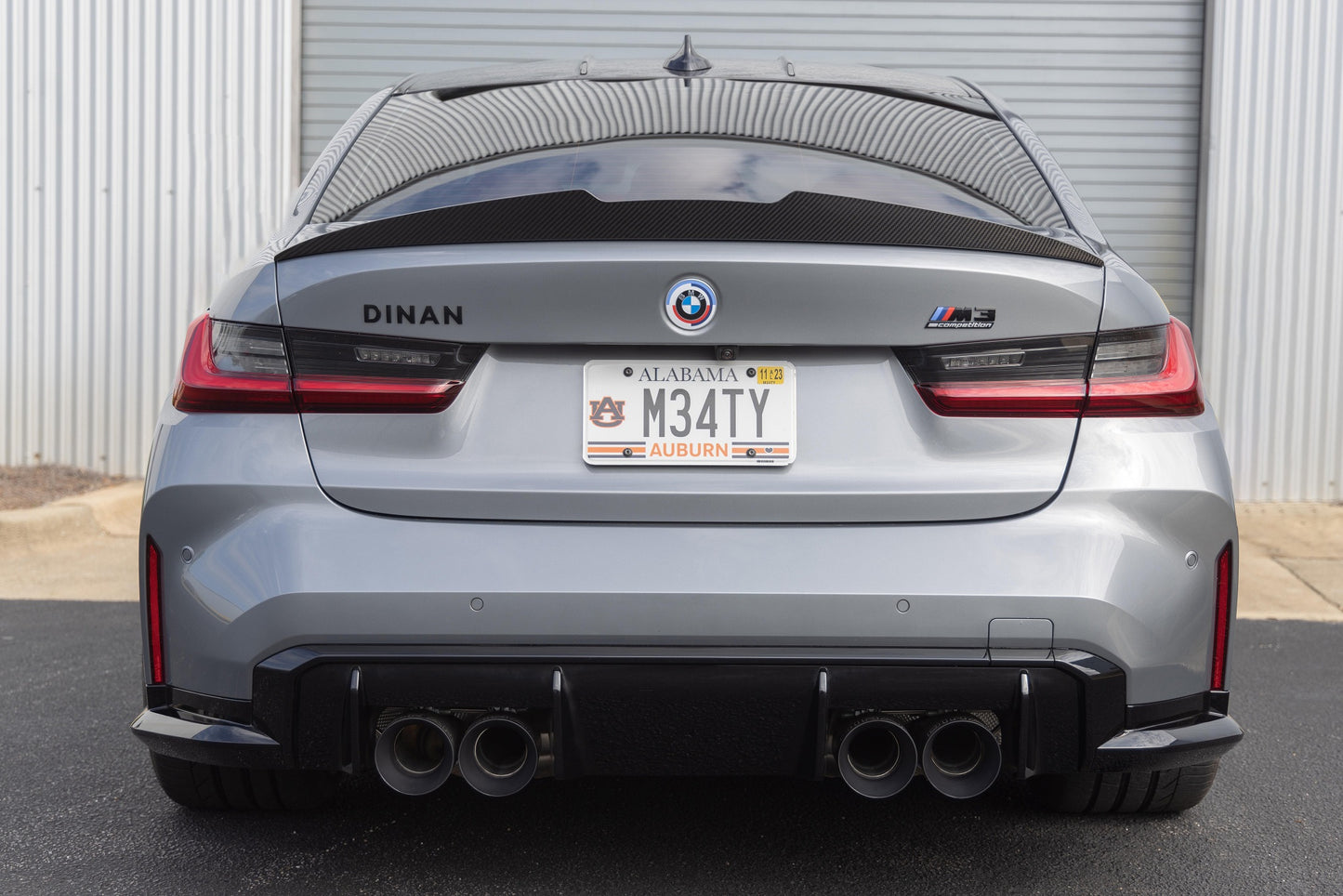 Dinan アクスルバックエキゾースト - 2021-2026 BMW M3/M4 (Black)