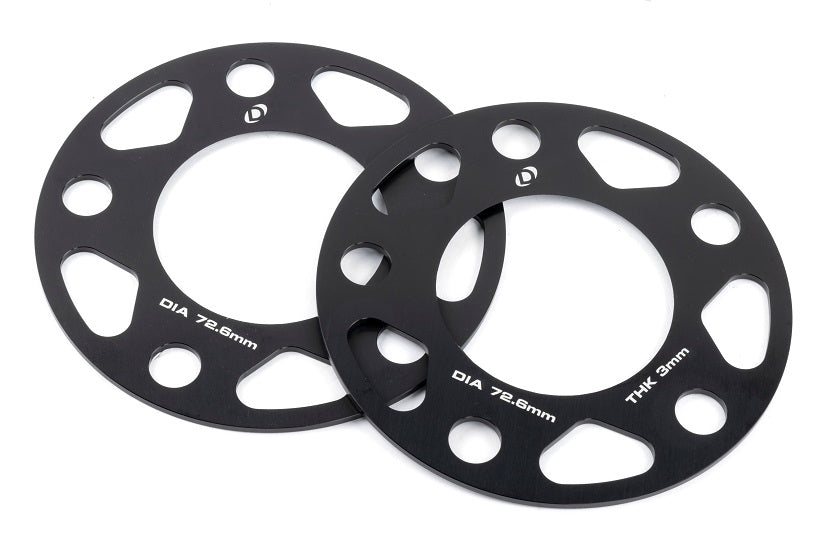 Dinan ホイールスペーサー 5x120 - 72.6mm - 3mm