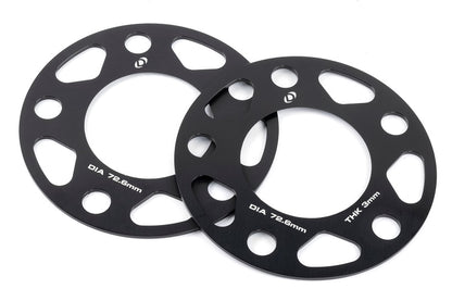 Dinan ホイールスペーサー 5x120 - 72.6mm - 3mm