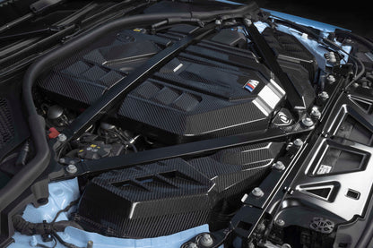 Dinan カーボンエンジンカバー (Gloss) - 2021-2026 BMW M2/M3/M4