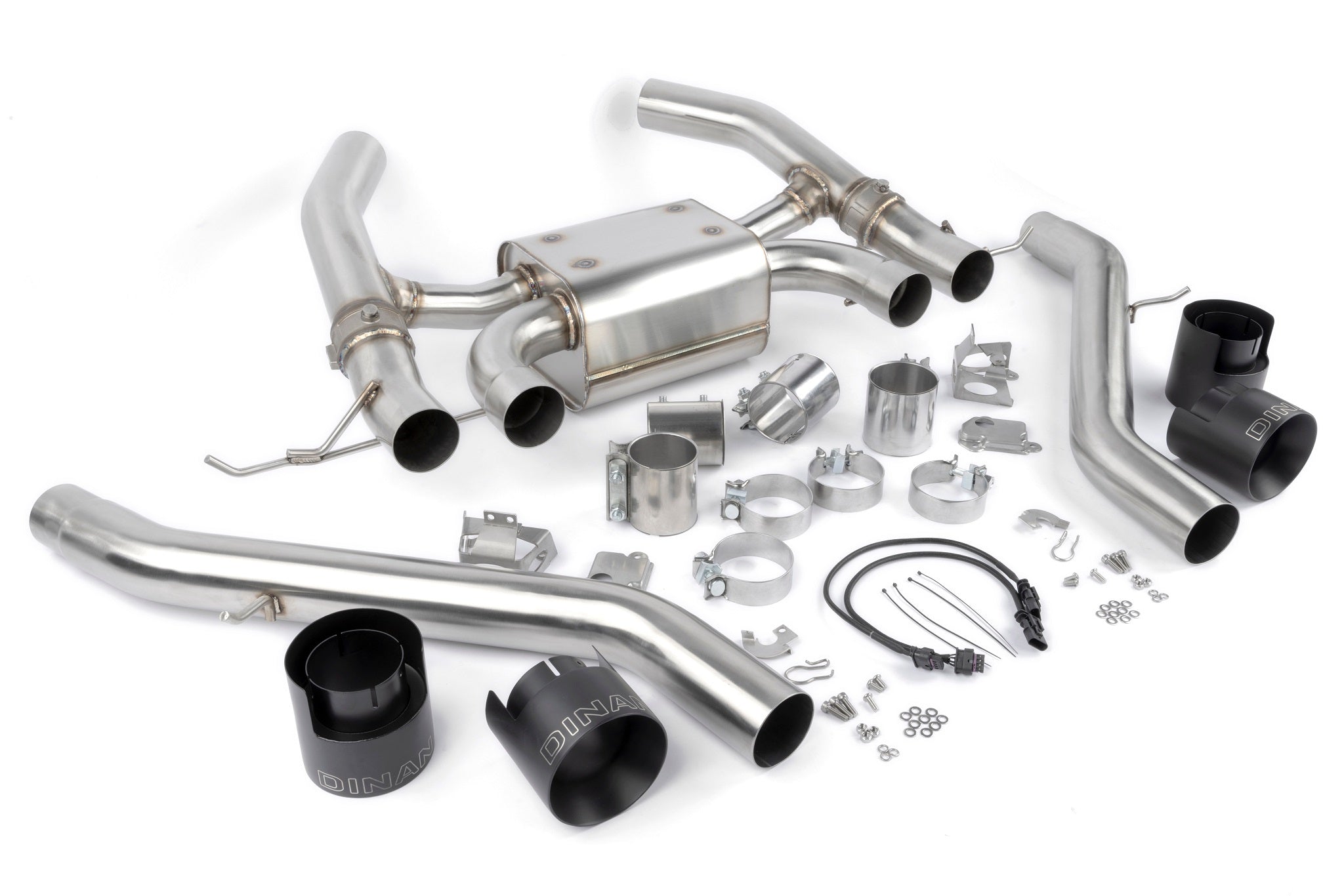 Dinan アクスルバックエキゾースト - 2021-2026 BMW M3/M4 (Black