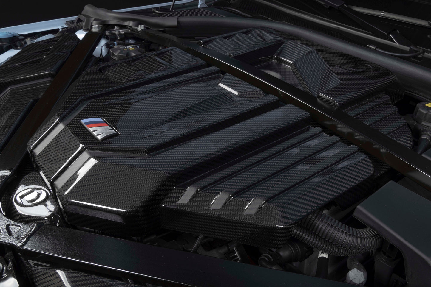 Dinan カーボンエンジンカバー (Gloss) - 2021-2026 BMW M2/M3/M4