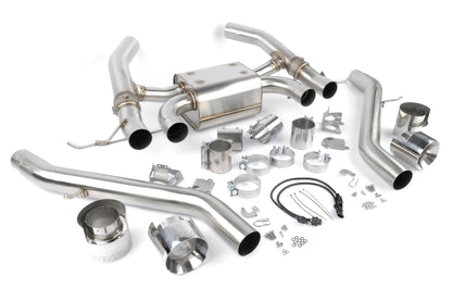 Dinan アクスルバックエキゾースト - 2021-2026 BMW M3/M4 (Polished)