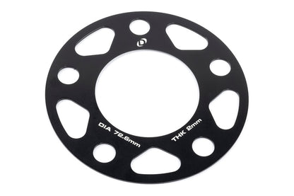 Dinan ホイールスペーサー 5x120 - 72.6mm - 2mm