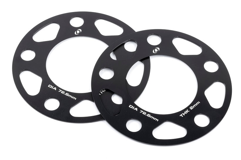 Dinan ホイールスペーサー 5x120 - 72.6mm - 2mm