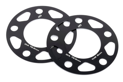 Dinan ホイールスペーサー 5x120 - 72.6mm - 2mm
