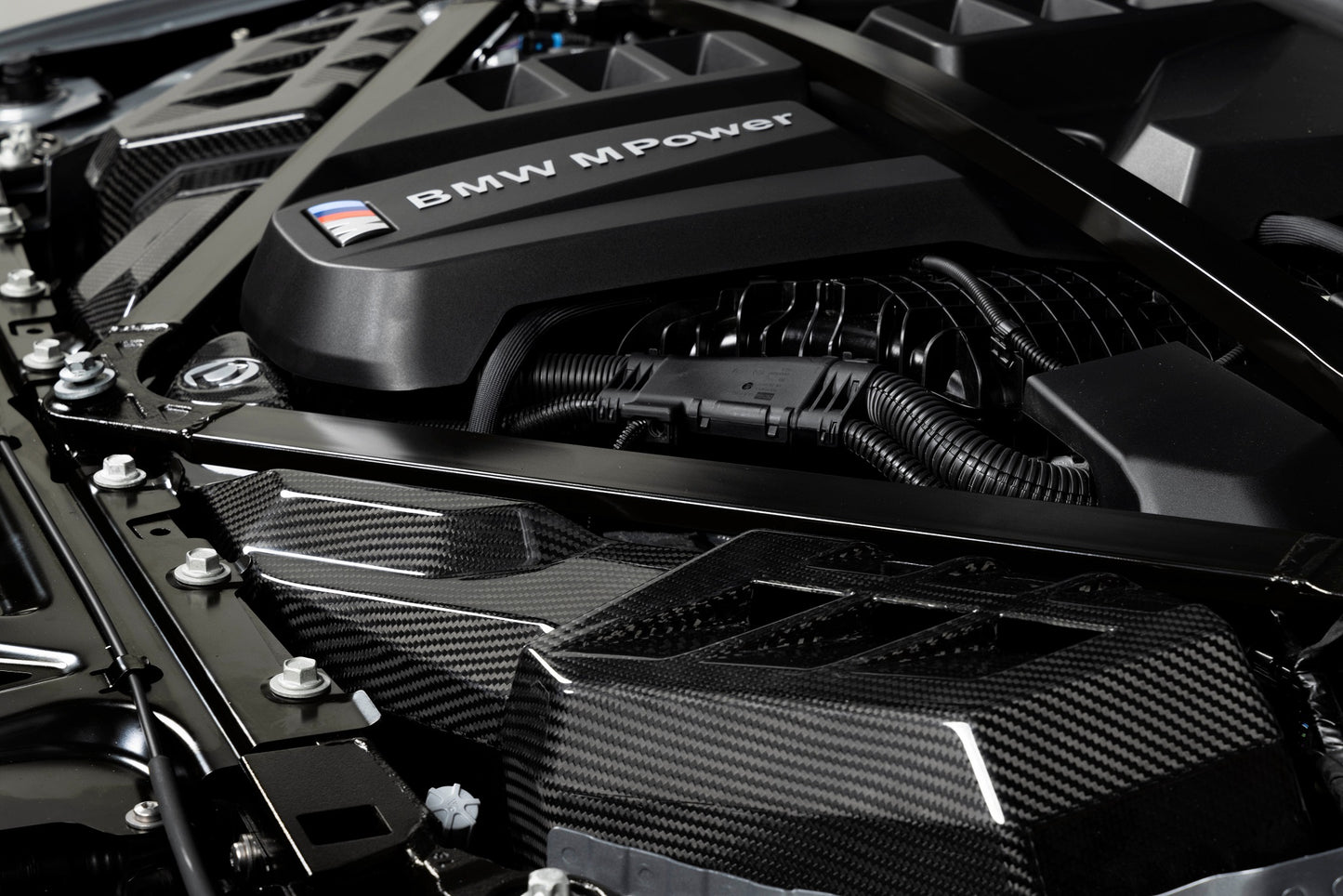 Dinan カーボンコールドエアインテーク (Gloss) - 2021-2026 BMW M2/M3/M4