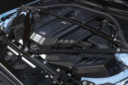 Dinan カーボンエンジンカバー (Gloss) - 2021-2026 BMW M2/M3/M4