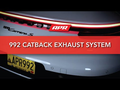 APR キャタバックエキゾースト PORSCHE 911 (992) 3.7T