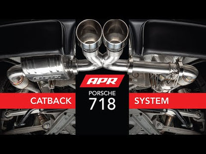 APR キャタバックキット PORSCHE CAYMAN 718 (982) 2.0T/2.5T