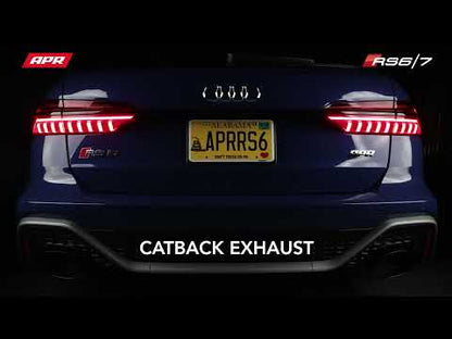 APR キャタバックエキゾーストシステム RS6 / RS7 (C8)